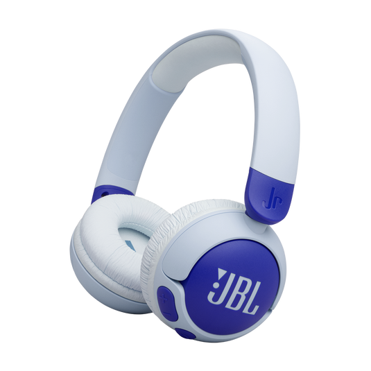 JBL Junior 320BT - Blue - Wireless on-ear kids headphones - Hero image number null